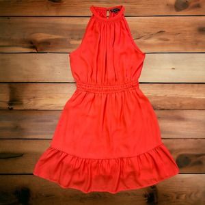 Coral Shinestar Dress - Size Small